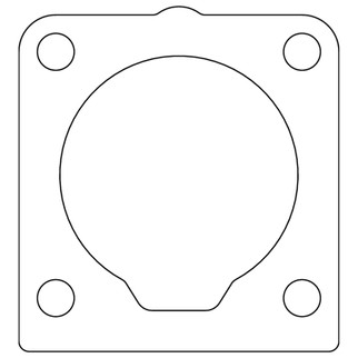 Cometic Nissan CA18DE/CA18DET .032in AFM Throttle Body Gasket Set
