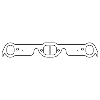 Cometic Pontiac 326/350/389/400/421/428/455 V8 .043in Copper Exhaust Manifold Gasket Set