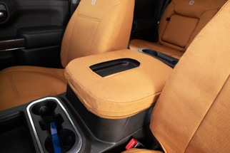 Covercraft 21-24 Ford Escape Carhartt PrecisionFit Custom Second Row Seat Covers - Brown