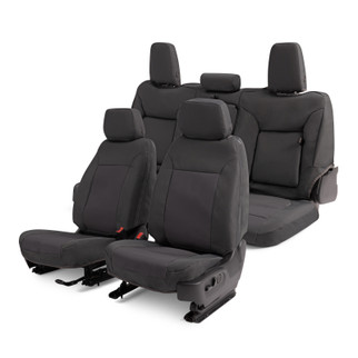 Covercraft 19-24 Nissan Altima Endura PrecisionFit Custom Front Row Seat Covers - Charcoal/Charcoal