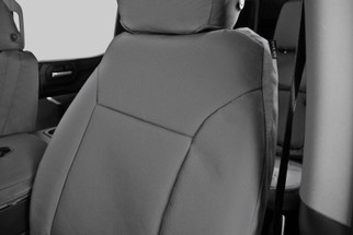 Covercraft 11-24 Dodge Durango Endura PrecisionFit Custom Third Row Seat Covers - Silver/Silver