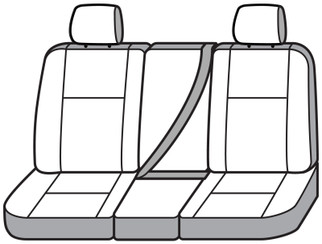 Covercraft 22-24 Chevrolet Silverado Endura PrecisionFit Front Row Seat Covers - Silver/Silver