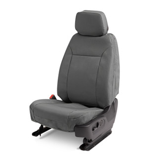 Covercraft 22-24 Chevrolet Silverado Endura PrecisionFit Front Row Seat Covers - Silver/Silver