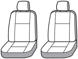 Covercraft 17-24 Nissan Armada Endura PrecisionFit Custom Front Row Seat Covers - Tan/Tan