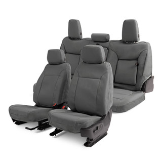 Covercraft 15-24 Nissan Murano Endura PrecisionFit Custom Front Row Seat Covers - Silver/Silver
