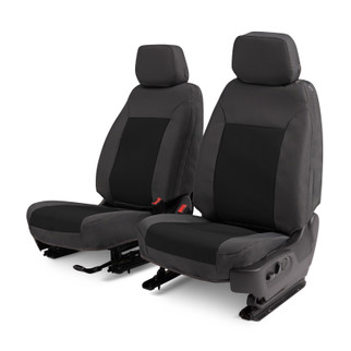 Covercraft 15-24 Nissan Murano Endura PrecisionFit Custom Front Row Seat Covers - Charcoal/Black
