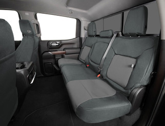 Covercraft 21-24 Jeep Grand Endura PrecisionFit Custom Third Row Seat Covers - Charcoal/Silver