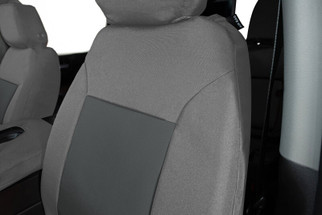Covercraft 22-24 Chevrolet Silverado Endura PrecisionFit Front Row Seat Covers - Silver/Charcoal
