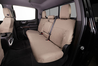 Covercraft 04-08 Dodge Ram Polycotton SeatSaver Custom Second Row Seat Covers - Taupe