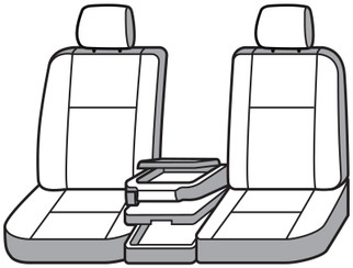 Covercraft 19-24 Dodge Ram Carhartt Super Dux SeatSaver Custom Front Row Seat Covers - Black