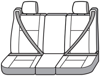 Covercraft 04-08 Ford F150 Carhartt Super Dux SeatSaver Custom Front Row Seat Covers - Black