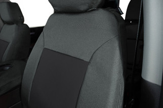 Covercraft 23-24 Ford Super Duty Endura PrecisionFit Custom Front Row Seat Covers - Charcoal/Black