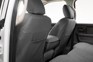 Covercraft 15-20 Ford F150 Carhartt PrecisionFit Custom Front Row Seat Covers - Gravel