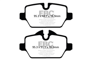EBC 10-16 Mini Countryman (R60) 1.6L Bluestuff Rear Brake Pads