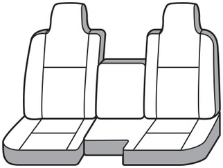 Covercraft 04-06 Ford Ranger Carhartt Super Dux SeatSaver Custom Front Row Seat Covers - Black