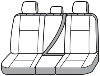 Covercraft 08-11 Toyota Highlander Carhartt SeatSaver Custom Second Row Seat Covers - Gravel