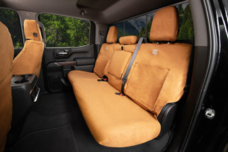 Covercraft 08-10 Ford F250/350 Carhartt SeatSaver Custom Front Row Seat Covers - Brown