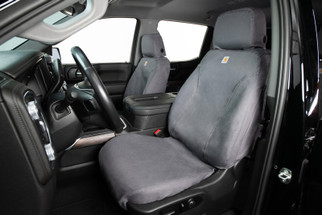 Covercraft 04-06 Toyota Tundra Carhartt SeatSaver Custom Second Row Seat Covers - Gravel