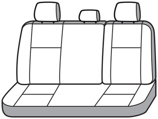 Covercraft 14-18 Subaru Forester Carhartt SeatSaver Custom Second Row Seat Covers - Gravel