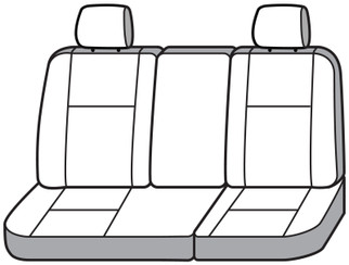 Covercraft 16-24 Nissan Titan Carhartt PrecisionFit Custom Second Row Seat Covers - Gravel