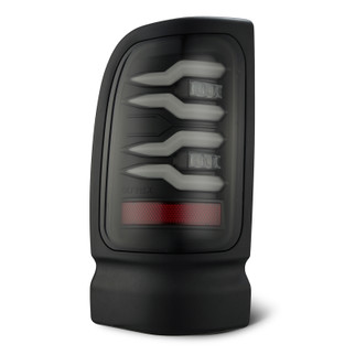 AlphaRex 94-01 Dodge Ram 1500/2500/3500 LUXX-Series LED Tail Lights - Black