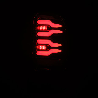 AlphaRex 94-01 Dodge Ram 1500/2500/3500 LUXX-Series LED Tail Lights - Alpha-Black