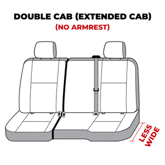 Covercraft 14-18 Chevrolet Silverado Carhartt Super Dux SeatSaver Second Row Seat Covers - Blk