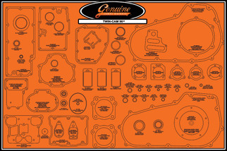 Gasket Display Board 99000-tc96