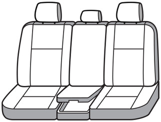 Covercraft 15-20 Ford F150 Carhartt Super Dux PrecisionFit Custom Front Row Seat Covers - Black