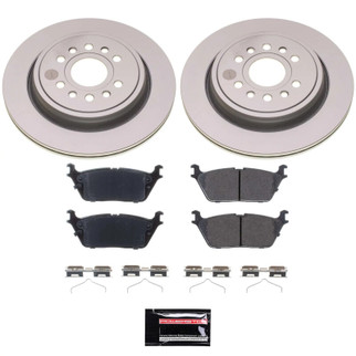Power Stop 22-23 Jeep Grand Wagoneer Rear Z17 Coated Brake Kit
