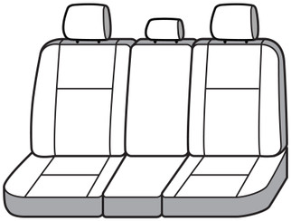 Covercraft 21 Ford F250 Carhartt PrecisionFit Custom Front Row Seat Covers - Gravel