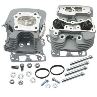 S&S Cycle 08-16 Touring Super Stock 89cc Cylinder Head Kit - Silver