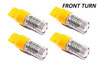 Diode Dynamics 7443 LED Bulb XP80 LED - Amber Set of 4
