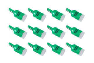 Diode Dynamics 194 LED Bulb HPHP3 LED - Green Set of 12