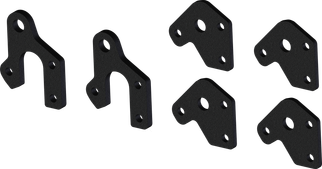 KFI UTV Plow 2 in. Lift Kit For KFI 105635 Tube