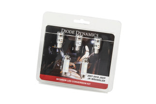 Diode Dynamics Wrangler JK 4dr Interior Kit Stage 2 - Cool - White