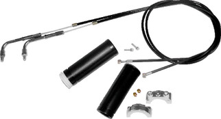 S&S Cycle 1in Handlebars 2-Cable Throttle Assembly Cable - 39in