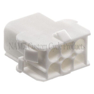 NAMZ AMP Mate-N-Lock 6-Position Male Wire Cap Connector w/Wire Seal