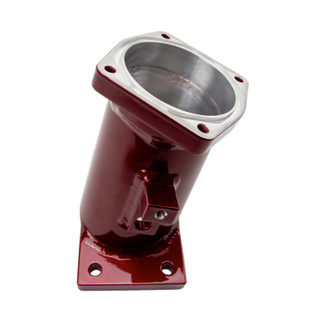 Wehrli 2007.5-2010 LMM Duramax High Flow 3in Y-Bridge Kit- WCFab Red