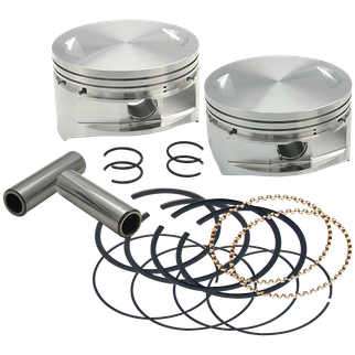 S&S Cycle 84-99 BT 4in Bore Forged Pistons - Standard