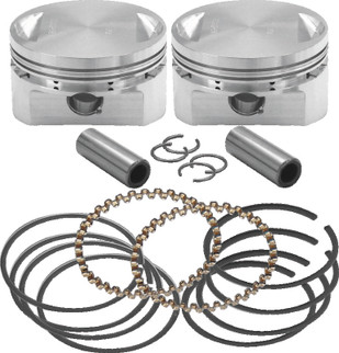 S&S Cycle 84-99 BT 3-1/2in Standard Bore Forged Stroker Piston Kit