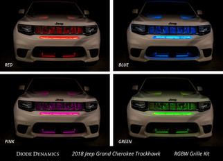 Diode Dynamics RGBW Grille Strip Kit 2pc Multicolor