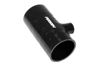 PERRIN 22-26 Subaru WRX / 20-25 LGT & OBXT Turbo Inlet Hose w/Turbo Adapter Flange (Short) - Black