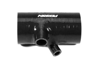 PERRIN 22-26 Subaru WRX / 20-25 LGT & OBXT Turbo Inlet Hose w/Turbo Adapter Flange (Short) - Black