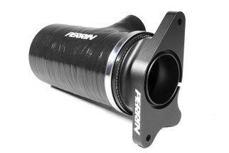 PERRIN 22-26 Subaru WRX / 20-25 LGT & OBXT Turbo Inlet Hose w/Turbo Adapter Flange (Short) - Black