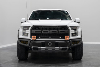Diode Dynamics 17-20 Ford Raptor SS5 Bumper LED Pod Light Kit - Yellow Pro Combo