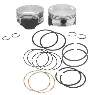 S&S Cycle 1999+ BT 106in Forged Stroker Pistons - Plus .010in