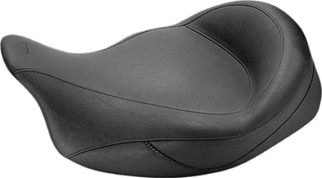 Mustang 08-21 Harley Electra Glide Std,Rd Glide,Rd King,Str Glide Super Touring Solo Seat - Black