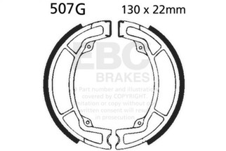 EBC 80-82 Yamaha YZ 125 Front Left Sintered HH/R Brake Pads