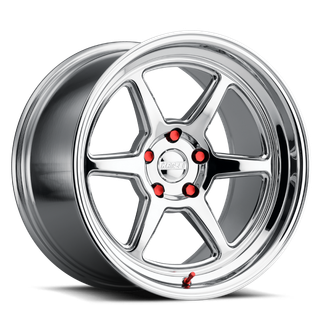 Kansei K14X Roku 18x9.5in / 5x120 BP / 38mm Offset / 72.56mm Bore - Chrome Wheel